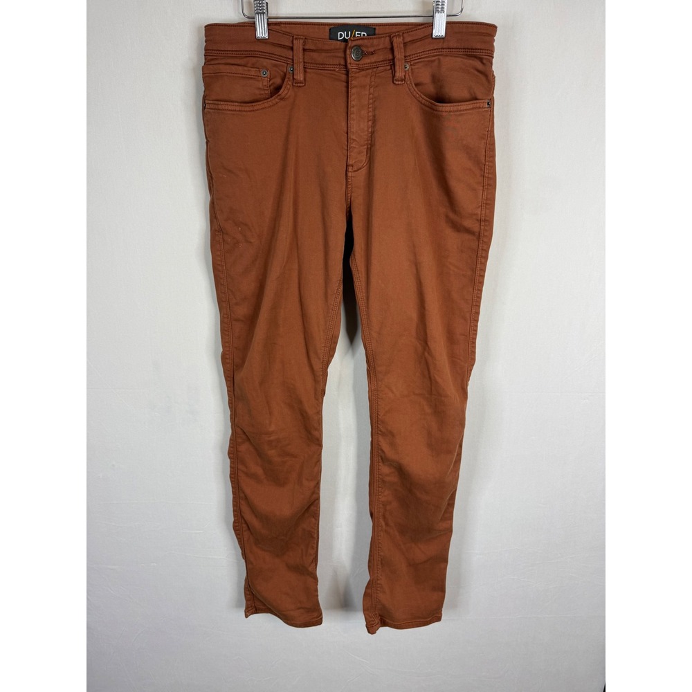 DU/ER N2X Relaxed Taper No Sweat Pant Rust‎ Brown Mens 31x32 Comfort Stretch